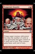 Magic the Gathering: Duel Decks: Knights vs. Dragons (Base Set) card 73 Temporary Insanity