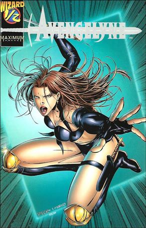 Avengelyne (1996) issue 1/2-B Gray Logo Cover