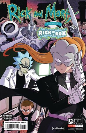 Rick And Morty Presents: Rick In A Box issue 1-B Jey Odin Manga Cover