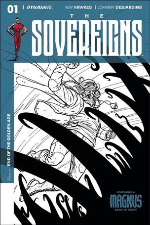 Sovereigns issue 1-H Goran Sudzuka 1:40 Black and White Cover