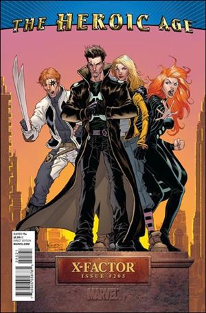 X-Factor (1986) issue 205-B Nicolas Mitric 1:15 