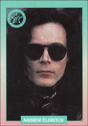 Rock Cards (Base Set) card 151 Andrew Eldritch