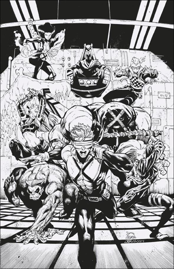X-Men (2024) issue 1-P Ryan Stegman B&W 1:25 Cover (Third Printing)