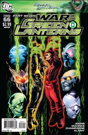 Green Lantern (2005) issue 66 Miguel Sepulveda Cover