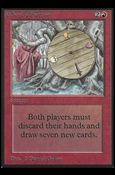 Magic the Gathering: Limited Edition Beta (Base Set) card 184 Wheel of Fortune