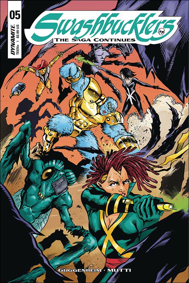 Swashbucklers: The Saga Continues issue 5-B Andrea Mutti Cover