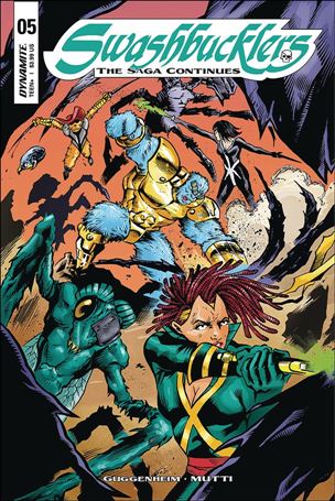 Swashbucklers: The Saga Continues issue 5-B Andrea Mutti Cover
