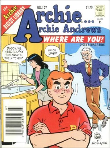 Archie…Archie Andrews, Where Are You Comics Digest Magazine issue 107