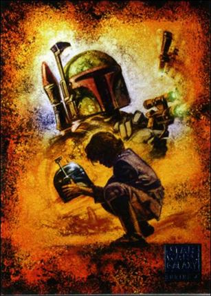 Star Wars Galaxy: Series 4 (Base Set) card 39 Ken Steacy (3)