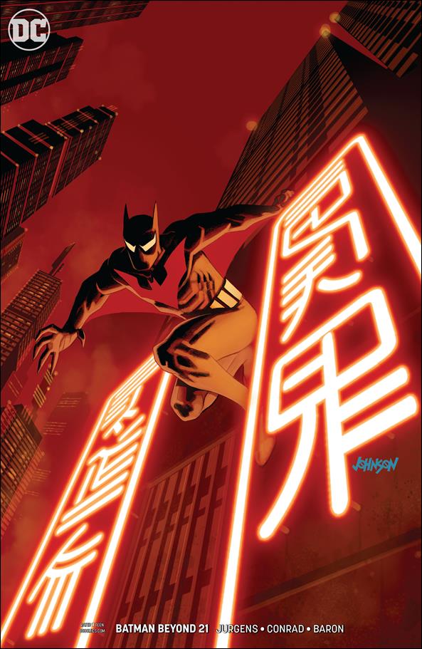 Batman Beyond (2016) issue 21-B Dave Johnson Cover