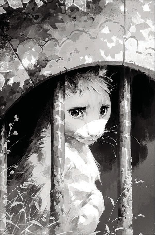 Animal Castle Vol. 2 issue 1-F Felix Delep 1:30 B/W Virgin Cover