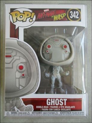 POP! Marvel figure 342 Ghost (Ant-Man and the Wasp)