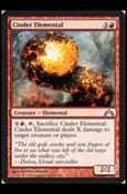 Magic the Gathering: Gatecrash (Base Set) card 87 Cinder Elemental