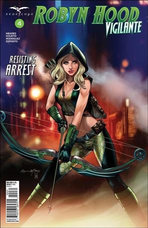 Robyn Hood: Vigilante issue 4-C Kevin McCoy Cover