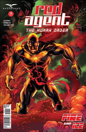 Red Agent: The Human Order issue 7-B Allan Otero Cover