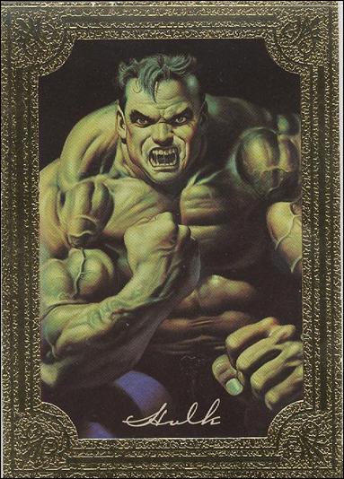 1996 Marvel Masterpieces: Series 5 (Gallery Subset) card 2 Hulk
