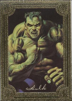 1996 Marvel Masterpieces: Series 5 (Gallery Subset) card 2 Hulk