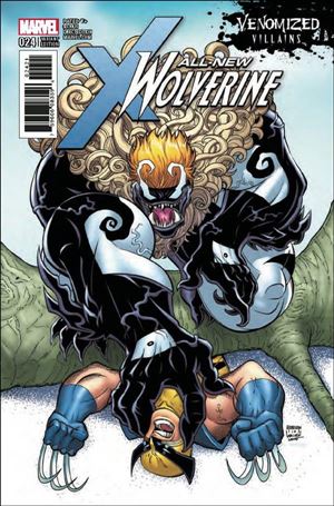 All-New Wolverine  issue 24-B Will Robson Venomized Villains Cover