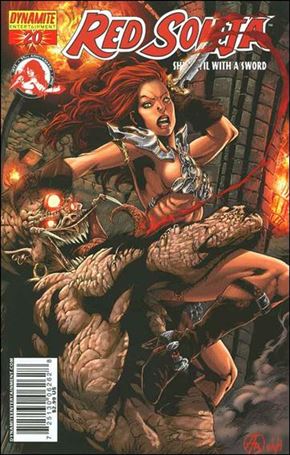 Red Sonja (2005) issue 20-D Adriano Batista Cover