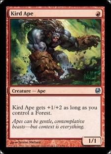 Magic the Gathering: Duel Decks: Ajani vs. Nicol Bolas card 2 Kird Ape