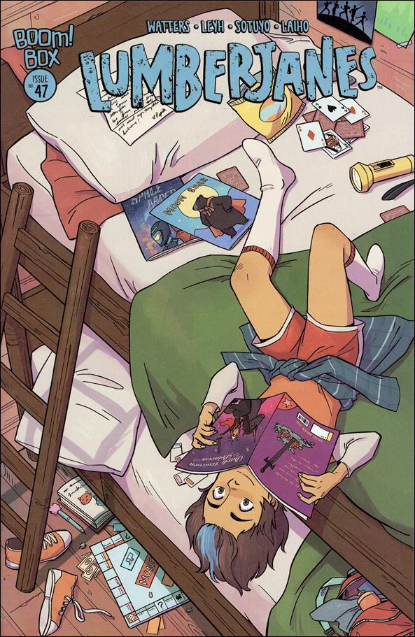 Lumberjanes issue 47-B Michelle Wong Subscription Cover