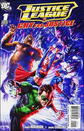 Justice League: Cry for Justice issue 1-B Mauro Cascioli 