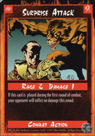 Rage Limited (Base Set) card 266 Surprise Attack 
