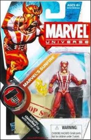 Marvel Universe (Series 2) figure 005 Sunfire