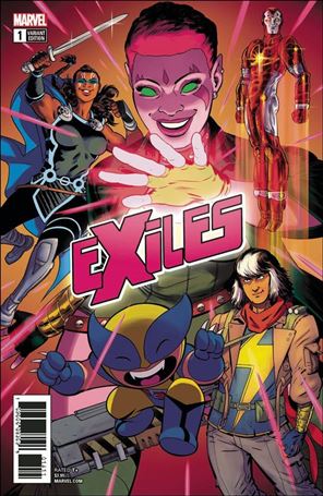 Exiles (2018) issue 1-D Javier Rodriguez 1:10 Cover