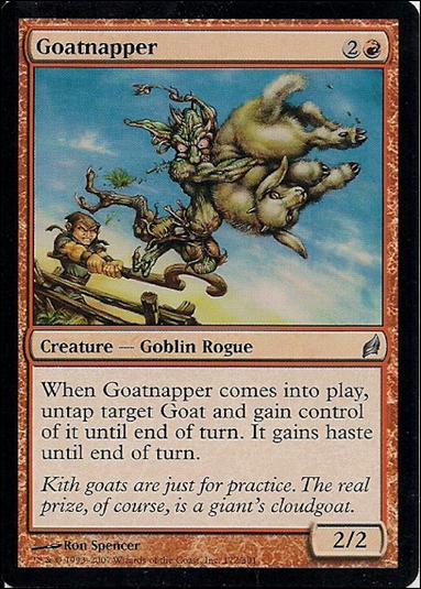 Magic the Gathering: Lorwyn (Base Set) card 172 Goatnapper