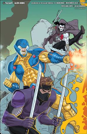 Resurgence: X-O Manowar issue One-shot-F Richard Ortiz Virgin Cover
