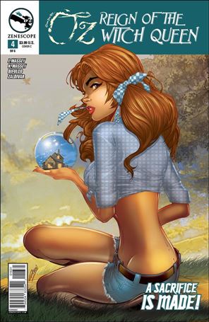 Grimm Fairy Tales Presents Oz: Reign of the Witch Queen issue 4-C Paul Green Cover