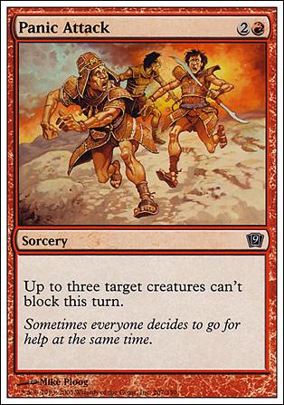 Magic the Gathering: 9th Edition (Base Set) card 207 Panic Attack