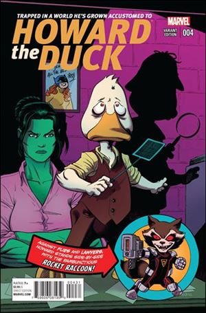 Howard the Duck (2015) issue 4-B Ed McGuinness 1:25 Cover