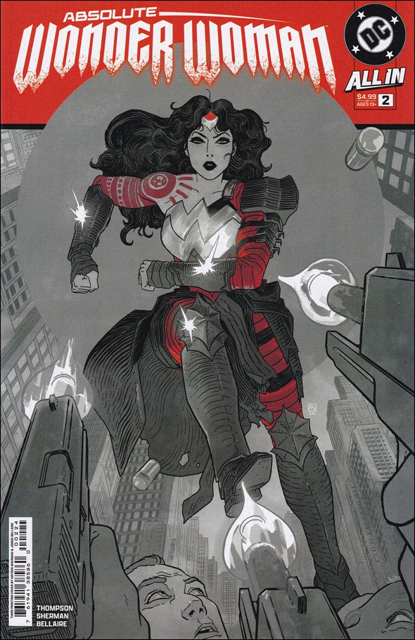 Absolute Wonder Woman issue 2-K Hayden Sherman Cover (Third Printing)