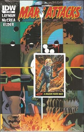 Mars Attacks (2012) issue 7 John McCrea Cover Bagged with Card