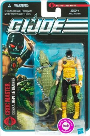 G.I. Joe: The Pursuit of Cobra figure 1117 Croc Master (Cobra Reptile Trainer)