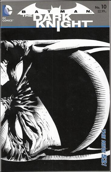Batman: The Dark Knight (2011/11) issue 10-B Wraparound 1:25 Black and White Cover