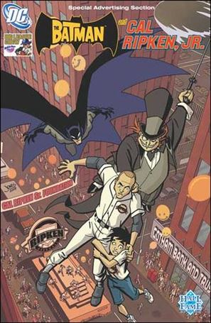 Batman and Cal Ripken, Jr. Hall of Fame Edition issue nn-B Special Advertising Section Cover