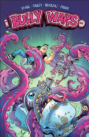 Bully Wars issue 4 Aaron Conley Cover