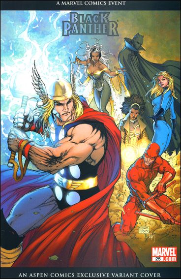 Black Panther (2005) issue 25-B Aspen Comics Cover