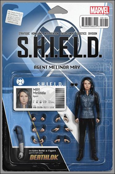 Cavalry: S.H.I.E.L.D. 50th Anniversary  issue 1-C John Tyler Christopher Action Figure Cover