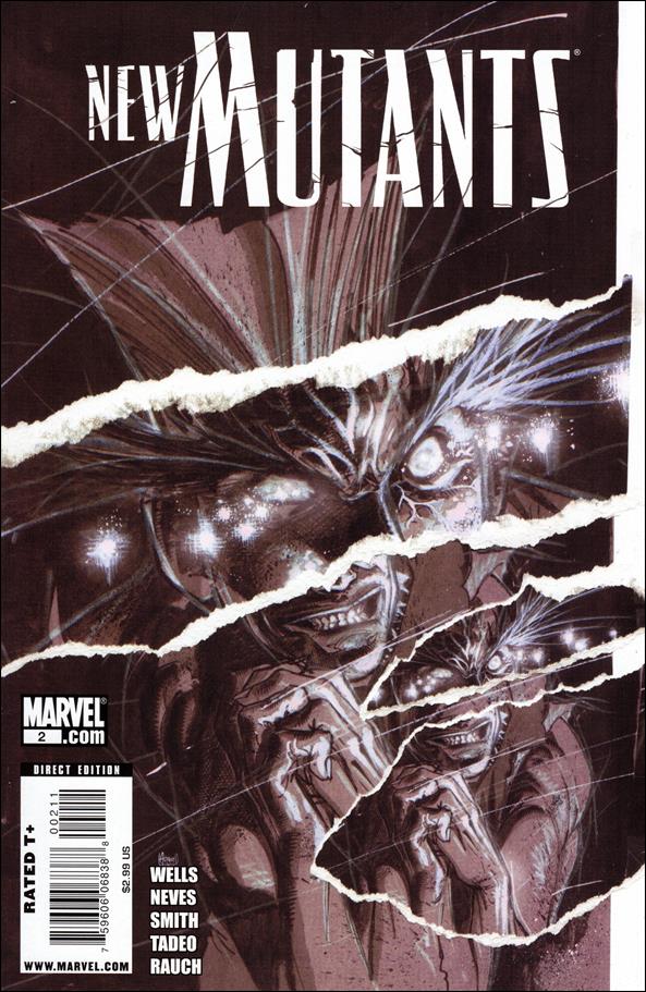 New Mutants (2009) issue 2 Adam Kubert Cover