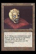 Magic the Gathering: The Dark (Base Set) card 109 Skull of Orm
