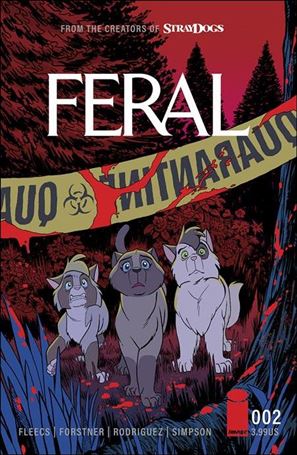 Feral (2024) issue 2 Tony Fleecs Cover