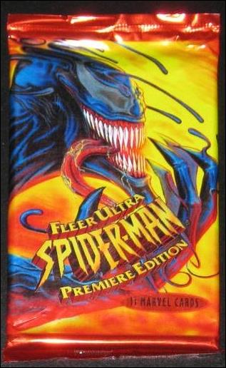 Fleer Ultra Spider-Man card 2-D Sealed Pack (Venom)