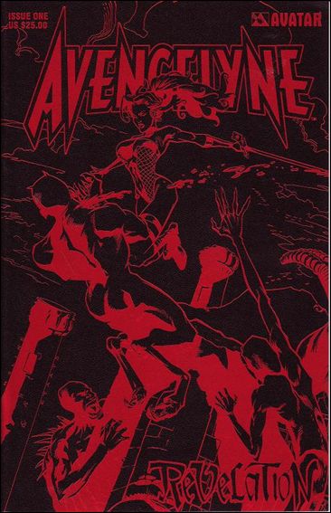 Avengelyne: Revelation issue 1-D Leather Cover