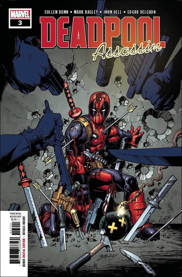 Deadpool: Assassin issue 3 Mark Bagley Cover