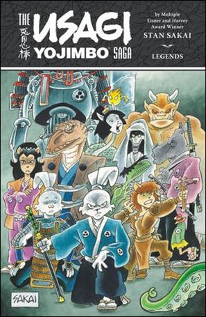 Usagi Yojimbo Saga:  Legends Cover Image 1