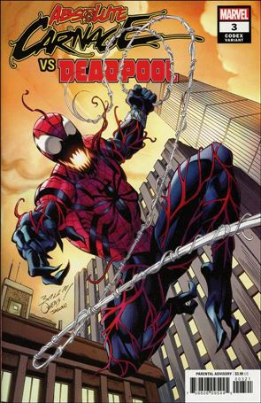 Absolute Carnage vs Deadpool issue 3-C Mark Bagley 1:25 Codex Cover